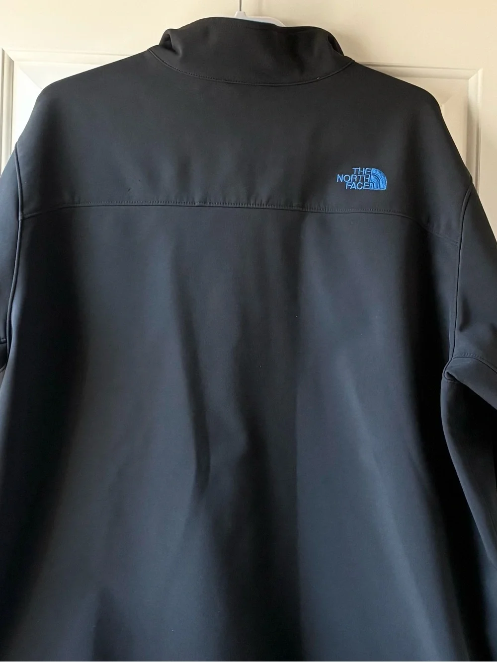 The North Face Men’s Apex Bionic Jacket Black with Blue Fleece Lining Size XXL
